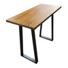 Amerihome Acacia Wood 51" High Top Bar Pub Table AWBT51